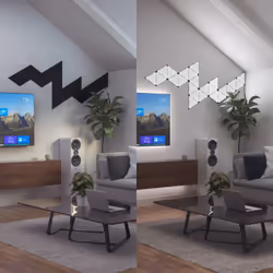 Nanoleaf NL47-0101TW-3PK soluzione di illuminazione intelligente Pannello intelligente Wi-Fi - Vista aggiuntiva 4