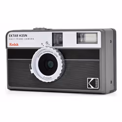 Kodak EKTAR H35N Macchina da presa compatta 35 mm Nero, Argento - Vista aggiuntiva 4