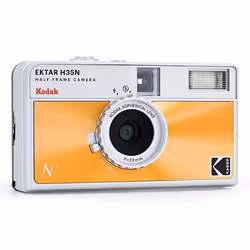 Kodak EKTAR H35N Macchina da presa compatta 35 mm Arancione, Argento - Vista aggiuntiva 3