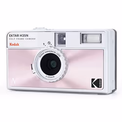 Kodak EKTAR H35N Macchina da presa compatta 35 mm Rosa, Argento - Vista aggiuntiva 2