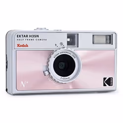 Kodak EKTAR H35N Macchina da presa compatta 35 mm Rosa, Argento - Vista aggiuntiva 3
