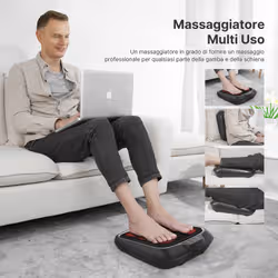Renpho RF-FM062, Massaggiatore Plantare Shiatsu Multifunzionale con Calore e 18 Nodi Rotanti - Vista aggiuntiva 3