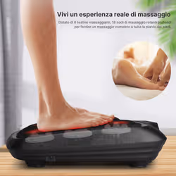 Renpho RF-FM062, Massaggiatore Plantare Shiatsu Multifunzionale con Calore e 18 Nodi Rotanti - Vista aggiuntiva 4