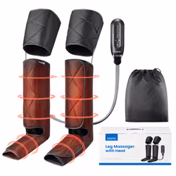 Renpho ALM079H Aeria Ultimate Thermal 2, Massaggiatore ad Aria Compressa per Gambe, Funzione Calore, 6 Modalità e 4 Intensità - Vista aggiuntiva 3
