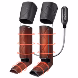 Renpho ALM079H Aeria Ultimate Thermal 2, Massaggiatore ad Aria Compressa per Gambe, Funzione Calore, 6 Modalità e 4 Intensità - Vista aggiuntiva 4