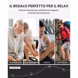 Renpho ALM079H Aeria Ultimate Thermal 2, Massaggiatore ad Aria Compressa per Gambe, Funzione Calore, 6 Modalità e 4 Intensità - Vista aggiuntiva 8