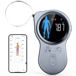 Renpho Smart Tape Measure+ R-Y002, Metro a Nastro Smart con Bluetooth, Misurazione di 18 Parti del Corpo e App Integrata