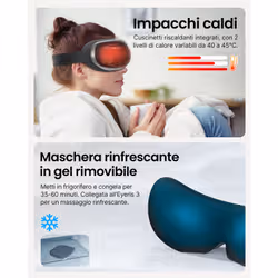 Renpho Sedile Massaggiante Shiatsu per Schiena e Collo, Altezza Regolabile, con Funzione Calore e Vibrazione - Vista aggiuntiva 4