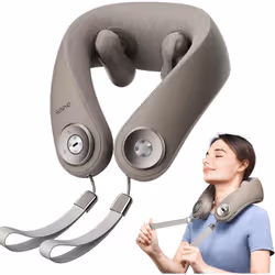 Renpho U-Neck Mini, Massaggiatore Cervicale con Massaggio Profondo, Calore Intelligente e Ricarica USB-C - Vista aggiuntiva 2