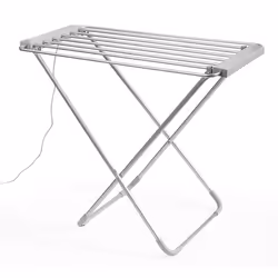 InnovaGoods 4899888114611, Stendibiancheria elettrico, ABS sintetico, Alluminio, Grigio, 6 ripiani, 55 °C, 1,6 m