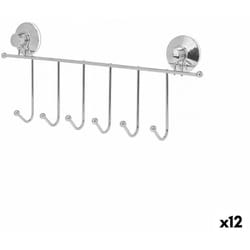 Berilo - Ganci per porta in acciaio abs 39 x 16 x 4,5 cm (12 unità)