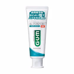 G.U.M Dental Paste Salty Mint, Dentifricio anticalcoli, 150 g, Adulto, Menta, Plastica, Giappone
