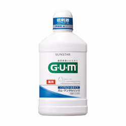 G.U.M Dental Rinse [Non Alchol type], 500 ml, Menta, Bottiglia, Alcool, Giappone, 1 pz