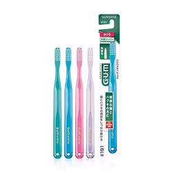 G.U.M #191 M, Spazzolino da denti, Adulto, Colori assortiti, Medio, 1 pz, Blister
