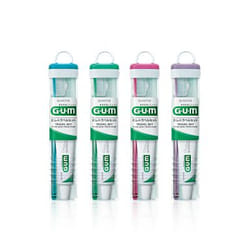 G.U.M 4901616212268 spazzolino da denti Set di spazzolini da denti Colori assortiti Adulto