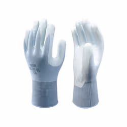 Filo nylon azzurro elasticizzato senza cuciture Rivestimento nitrile antiscivolo e antiolio Eleva tattilita' Colore azzurro - ...