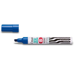 Pilot SCA-B, Super Color marcatore permanente Punta smussata Blu 1 pz