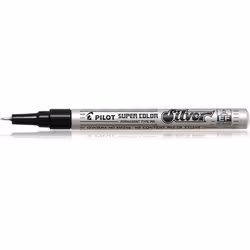 Pilot Super Color Extra Fine, Argento