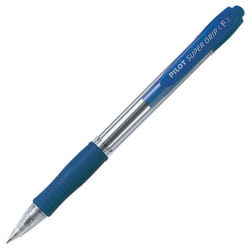 Pilot Super Grip Blu Penna a sfera retrattile a clip Fine 12 pz