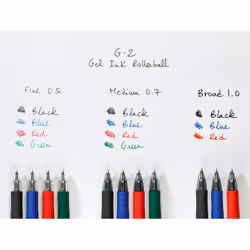 Pilot Gelroller G-2 0.7 Penna in gel retrattile Medio Rosso - Vista aggiuntiva 4