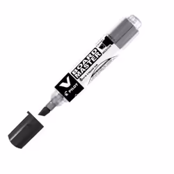 Pilot V Board Master, 10 pz, Nero, Punta smussata, Nero, Trasparente, 5,2 mm