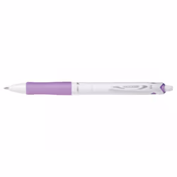 Pilot Acroball Pure White, Ricaricabile, Viola