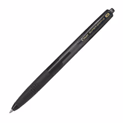 Pilot Super Grip G, Fermaglio, Penna a sfera retrattile a clip, Ricaricabile, Nero, 12 pz, Medio