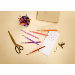 Pilot FriXion Ball Stick Penna in gel con cappuccio Medio Corallo 12 pz - Vista aggiuntiva 4