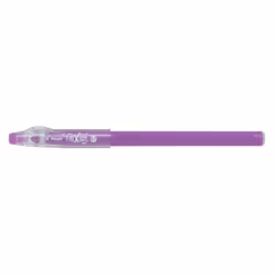 Pilot FriXion Ball Stick, Penna in gel con cappuccio, Viola, Viola, Plastica, Medio, Medio