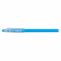 Pilot FriXion Ball Stick, Penna in gel con cappuccio, Turchese, Turchese, Plastica, Medio, Medio