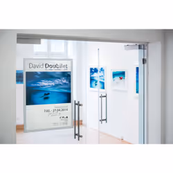 Durable 499723 cornice magnetica A1 Argento