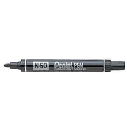 Pentel - Marker Punta Tonda N50 Nero X12