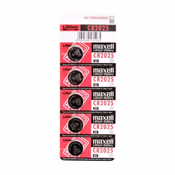 Marchio Maxell Modello MXBCR20255 Tipo - al litio Tensione - 3V Dimensione - CR2025 Altre caratteristiche - Batterie a botton ...