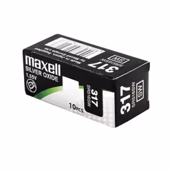 Maxell 18293100, Batteria monouso, Ossido d'argento (S), 1,55 V, 10 pz, 11,8 mAh, Hg (mercurio)