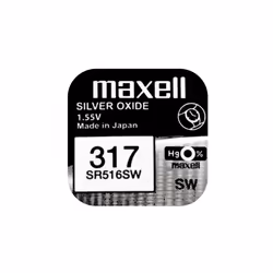 Maxell 18293100 batteria per uso domestico Batteria monouso Ossido d'argento (S)