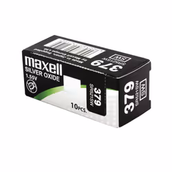 Maxell 18293000, Batteria monouso, SR521SW, Ossido d'argento (S), 1,55 V, 10 pz, 16 mAh