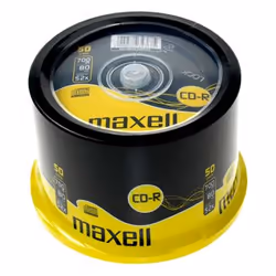 Maxell MAX27051 CD vergine CD-R 700 MB 52x 50 pz - Vista aggiuntiva 2