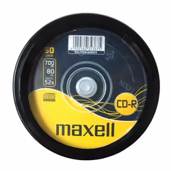 Maxell MAX27051 CD vergine CD-R 700 MB 52x 50 pz - Vista aggiuntiva 3