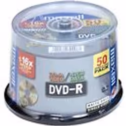 Maxell DVD-R 4,7GB 16X 50-Pack, DVD-R, Scatola per torte, 50 pz, 4,7 GB