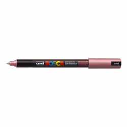 POSCA uni PC-1MR, 1 pz, Rosso, Tipo di punta, Nero, Rosso, 0,7 mm, Inchiostro a base di acqua
