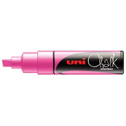 Uni-Ball ChalkGlass PWE-8K evidenziatore in gesso Scalpello Rosa 1 pz