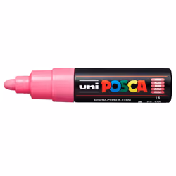 POSCA PC-7M Rosa, Rosa, Multicolore, 1 colori, Inchiostro a base di acqua, Tipo di punta, Rotondo