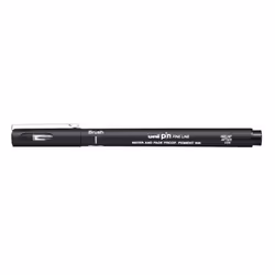 Uni-Ball Pin BR-200, Nero, Nero, Plastica, Rotondo, Acciaio inox, Metallo