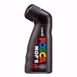 POSCA PCM-22 Nero, Nero, Multicolore, 1 colori, Extra grassetto, Inchiostro a base di acqua, Punta tonda