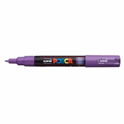 POSCA PC-1M, Viola, Nero, Viola, 1 colori, Extra sottile, Tipo di punta, Rotondo