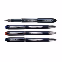 Uni-Ball Jetstream SX-217, Nero, Blu, Cromo, Nero, Plastica, Gomma, Acciaio inox, 0,7 mm