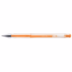 Uni-Ball Signo , Penna stick a sfera, Arancione, Arancione, Plastica, 0,7 mm, Ambidestro