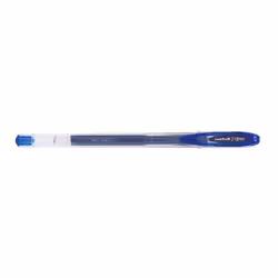 Uni-Ball Signo UM-120, Penna in gel con cappuccio, Blu, Blu, Trasparente, Plastica, Rotondo, Plastica