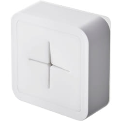 5629 tower Film Hook Towel Holder, white, abs Resin/Silicone filmhook : Polycarbonate/PET/Polyurethane, 5.5 x 2.3 x 5.5 cm - Yamazaki