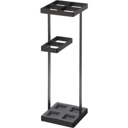Yamazaki Umbrella Stand Portaombrelli, Acciaio, Nero, 11 x 11 x 36 cm